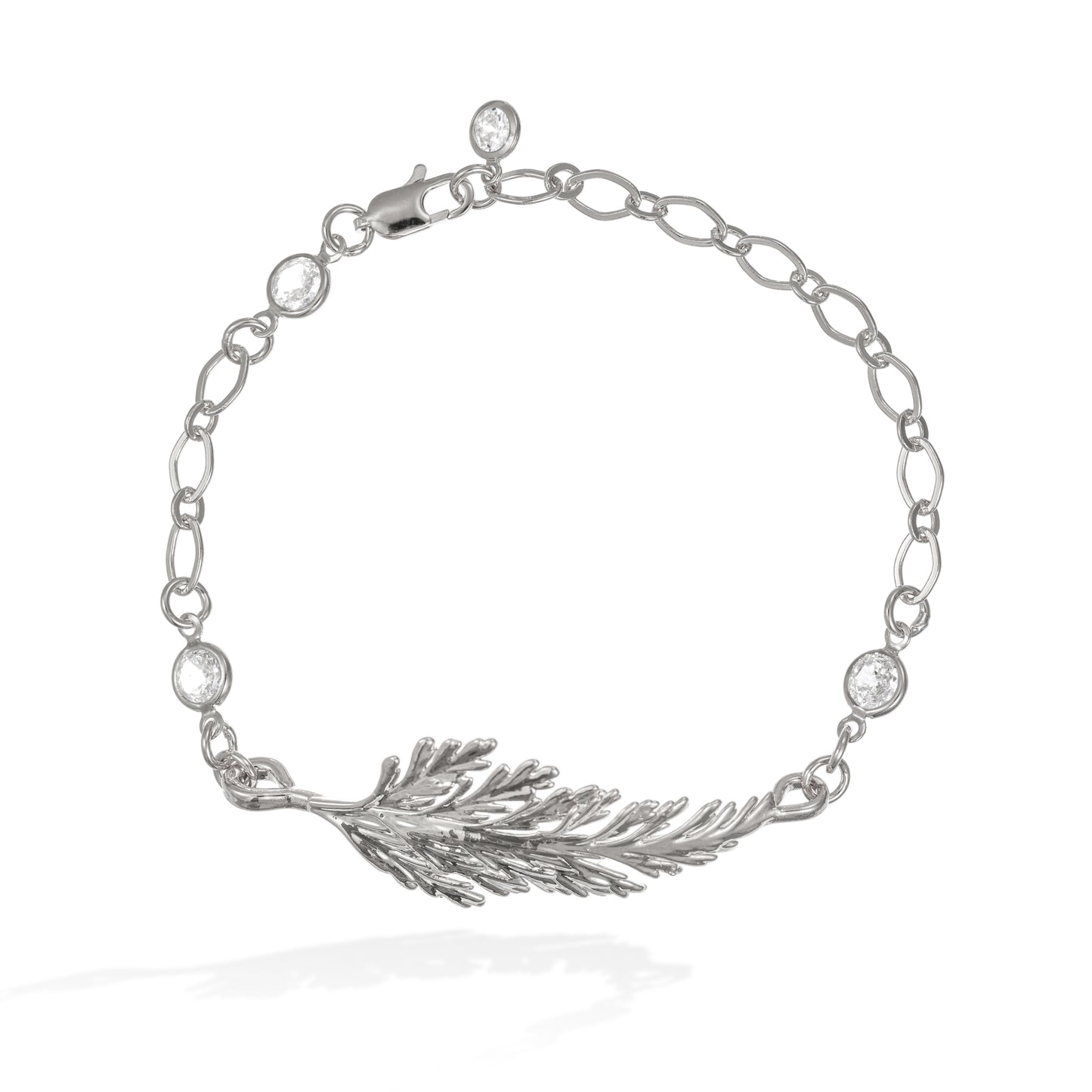 Pulseira Renda Francesa com Zircônias