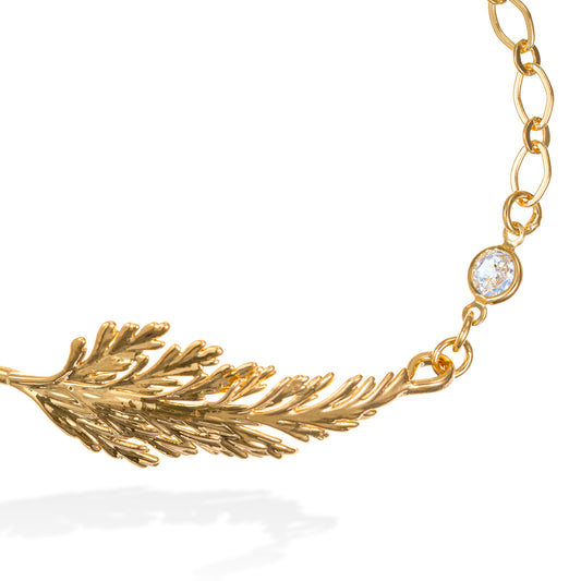 Pulseira Renda Francesa com Zircônias