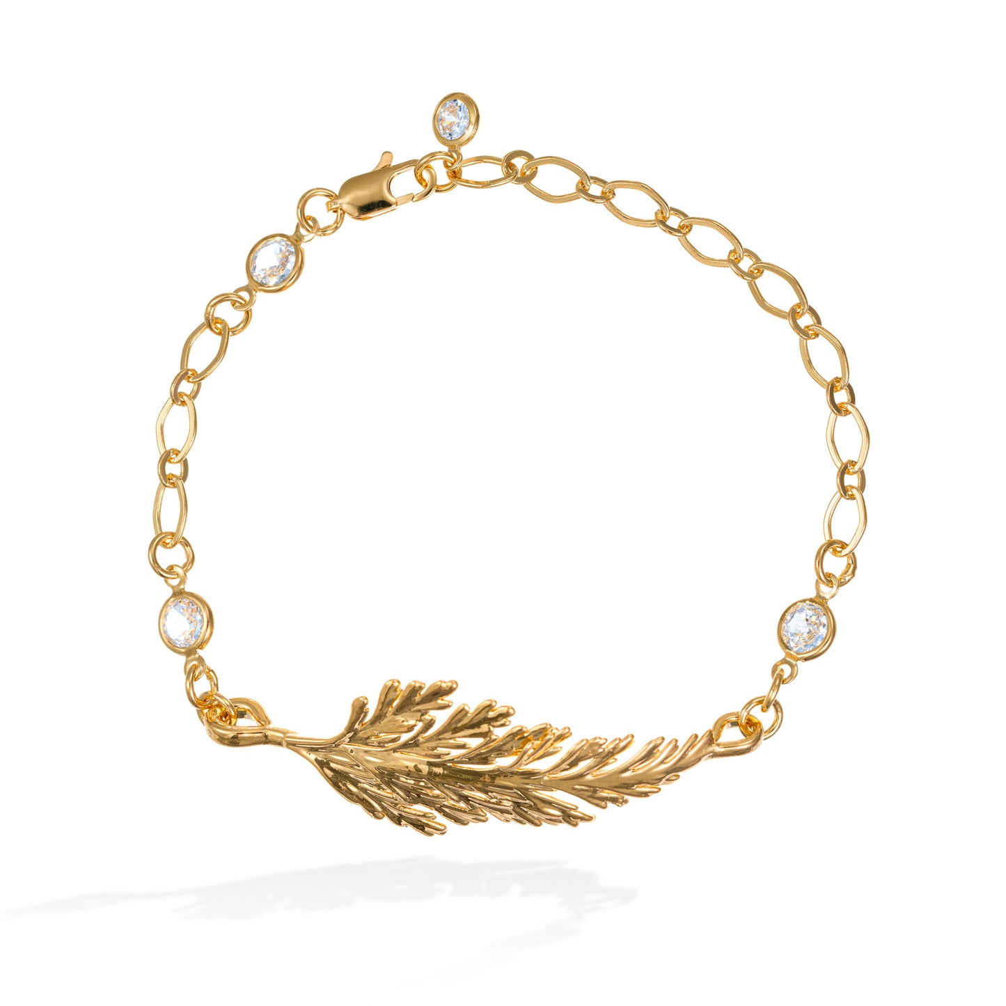 Pulseira Renda Francesa com Zircônias