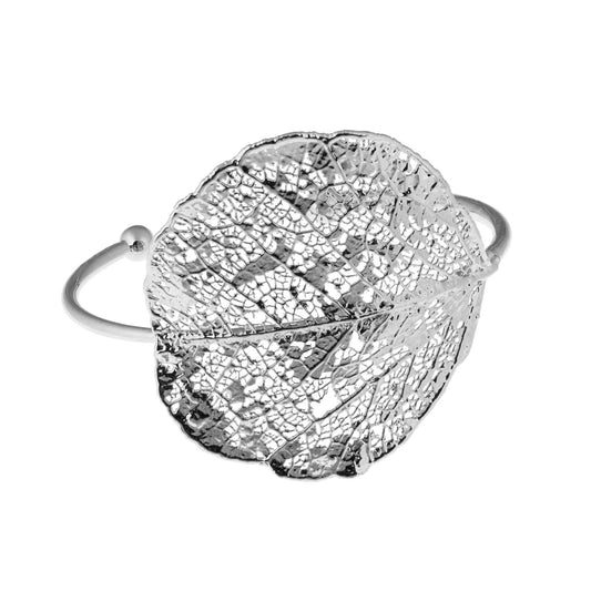 Pulseira Aro Folha Esqueletizada