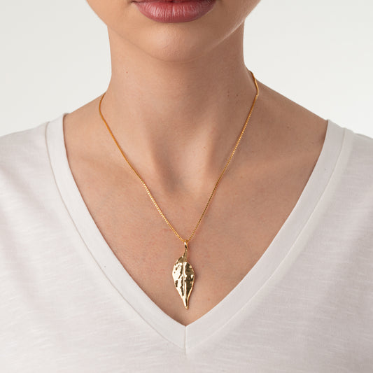 Colar Folha de Pimenteira