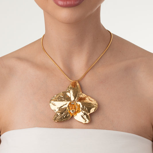 Colar Orquídea G
