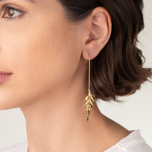 Brinco Renda Francesa Anzol